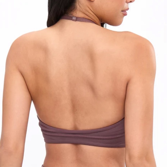 NWT Buffbunny Sultry sports bra, size L, Mocha Berry - Picture 5 of 10